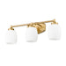 Z-Lite Kendrick Vanity Luxe Gold 3 Light 745-3V-LG | theLightShop