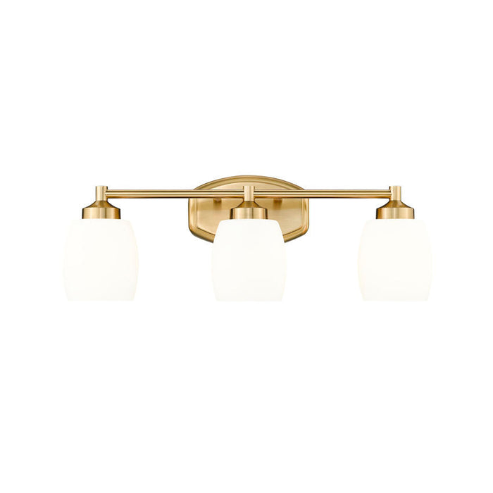 Z-Lite Kendrick Vanity Luxe Gold 3 Light 745-3V-LG | theLightShop
