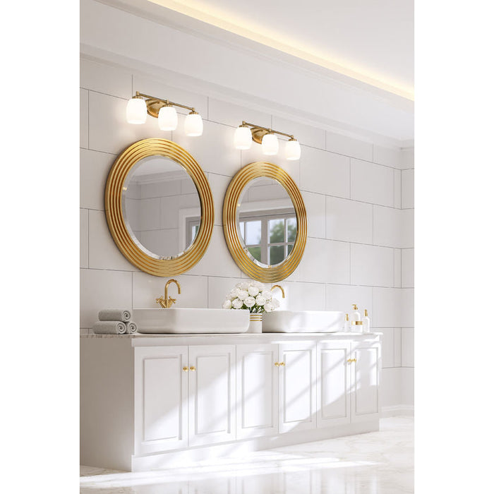 Z-Lite Kendrick Vanity Luxe Gold 3 Light 745-3V-LG | theLightShop