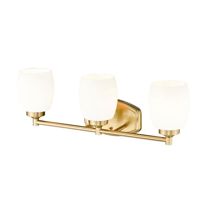 Z-Lite Kendrick Vanity Luxe Gold 3 Light 745-3V-LG | theLightShop