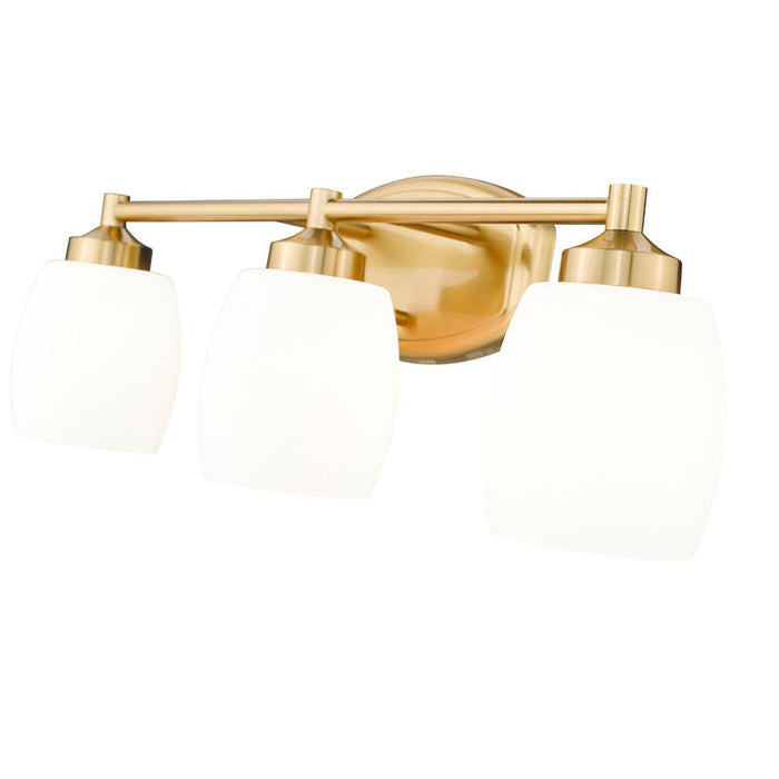 Z-Lite Kendrick Vanity Luxe Gold 3 Light 745-3V-LG | theLightShop