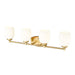 Z-Lite Kendrick Vanity Luxe Gold 4 Light 745-4V-LG | theLightShop