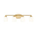 Z-Lite Kendrick Vanity Luxe Gold 4 Light 745-4V-LG | theLightShop