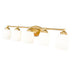 Z-Lite Kendrick Vanity Luxe Gold 5 Light 745-5V-LG | theLightShop