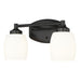 Z-Lite Kendrick Vanity Matte Black 2 Light 745-2V-MB | theLightShop