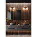 Z-Lite Kendrick Vanity Matte Black 2 Light 745-2V-MB | theLightShop