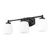 Z-Lite Kendrick Vanity Matte Black 3 Light 745-3V-MB | theLightShop