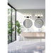 Z-Lite Kendrick Vanity Matte Black 3 Light 745-3V-MB | theLightShop