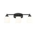 Z-Lite Kendrick Vanity Matte Black 3 Light 745-3V-MB | theLightShop