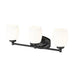 Z-Lite Kendrick Vanity Matte Black 3 Light 745-3V-MB | theLightShop