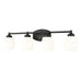 Z-Lite Kendrick Vanity Matte Black 4 Light 745-4V-MB | theLightShop