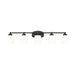 Z-Lite Kendrick Vanity Matte Black 5 Light 745-5V-MB | theLightShop