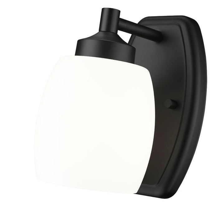 Z-Lite Kendrick Wall Sconce Matte Black 1 Light 745-1S-MB | theLightShop