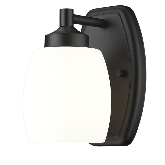 Z-Lite Kendrick Wall Sconce Matte Black 1 Light 745-1S-MB | theLightShop