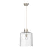 Z-Lite Kinsley Brushed Nickel 1 Light Pendant 340P12-BN | theLightShop