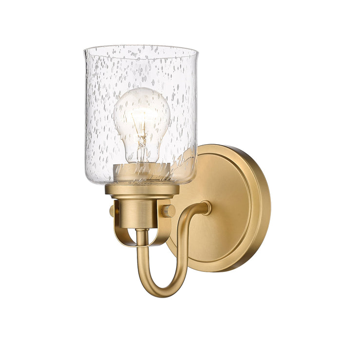 Z-Lite Kinsley Heirloom Gold 1 Light Wall Sconce 340-1S-HG | theLightShop