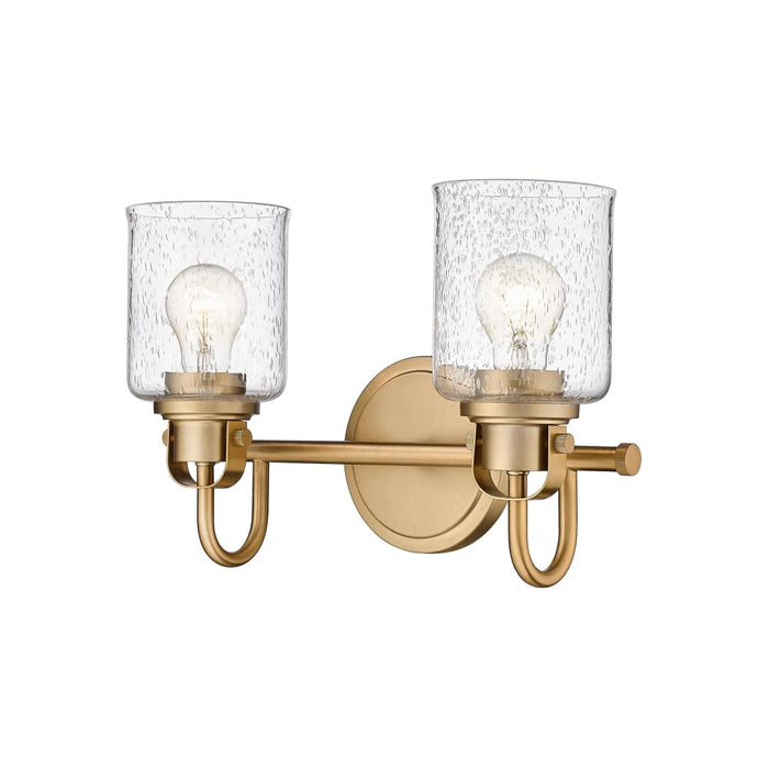 Z-Lite Kinsley Heirloom Gold 2 Light Vanity 340-2V-HG | theLightShop