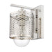 Z-Lite Kipton Polished Nickel 1 Light Wall Sconce 3037-1S-PN | theLightShop