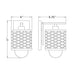 Z-Lite Kipton Polished Nickel 1 Light Wall Sconce 3037-1S-PN | theLightShop
