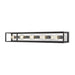 Z-Lite Kube Matte Black Chrome Vanity 480-5V-MB-CH | theLightShop