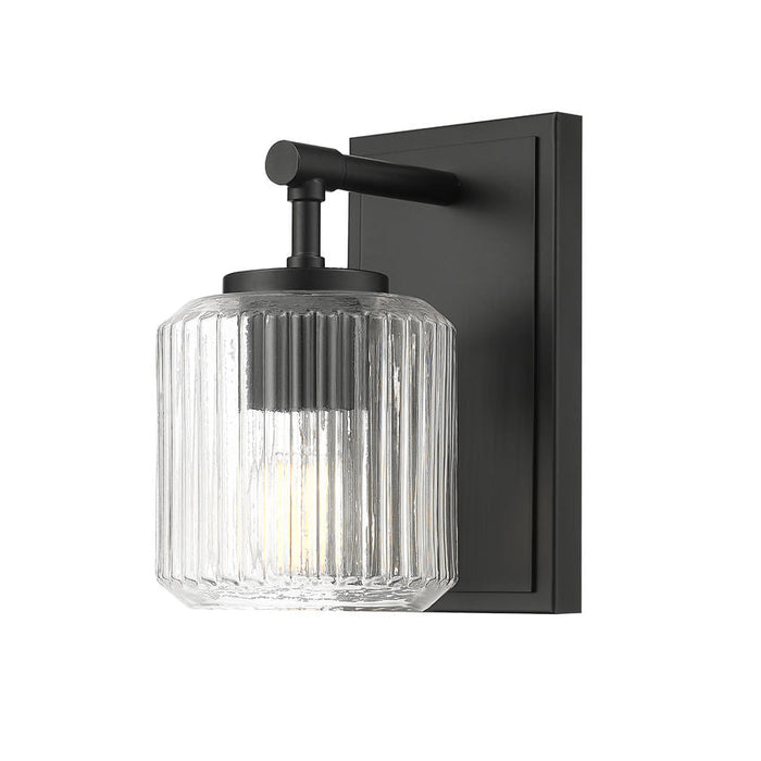 Z-Lite Landon 1 Light Wall Sconce - Matte Black
