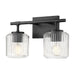 Z-Lite Landon 2 Light Vanity Light - Matte Black