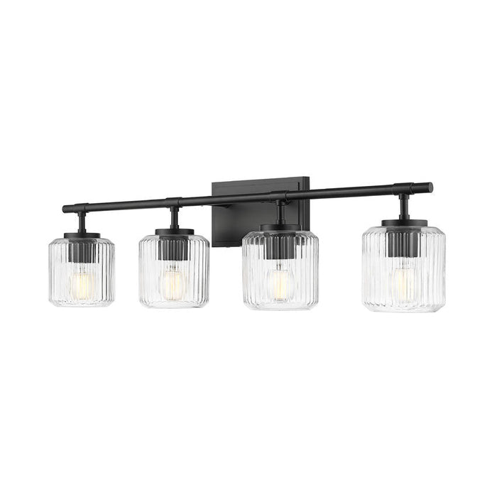 Z-Lite Landon 4 Light Vanity Light - Matte Black