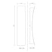 Z-Lite Landrum Black LED Outdoor Wall Sconce 582B-BK-LED | theLightShop