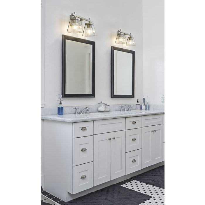 Z-Lite Lauren Brushed Nickel 2 Light Vanity 819-2V-BN | theLightShop
