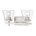 Z-Lite Lauren Brushed Nickel 2 Light Vanity 819-2V-BN | theLightShop