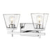 Z-Lite Lauren Chrome 2 Light Vanity 819-2V-CH | theLightShop