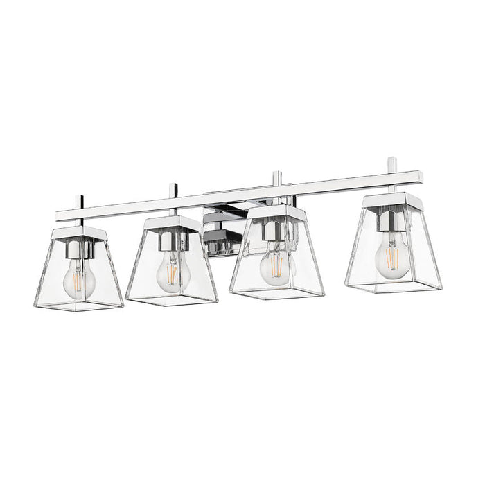 Z-Lite Lauren Chrome 4 Light Vanity 819-4V-CH | theLightShop