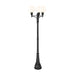 Z-Lite Laurent 3 Light Outdoor Post Mounted Fixture - Black