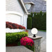 Z-Lite Laurent Black 1 Light Outdoor Pier Mounted Fixture 597PHB-553PM-BK | theLightShop