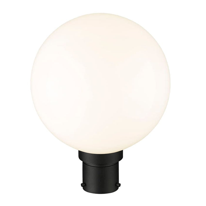 Z-Lite Laurent Black 1 Light Outdoor Post Mount Fixture 597PHB-BK | theLightShop
