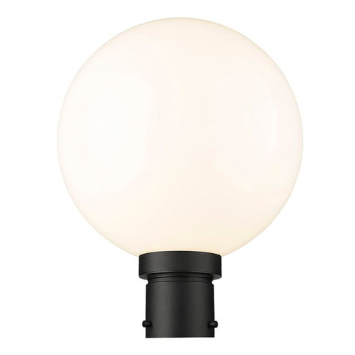Z-Lite Laurent Black 1 Light Outdoor Post Mount Fixture 597PHB-BK | theLightShop