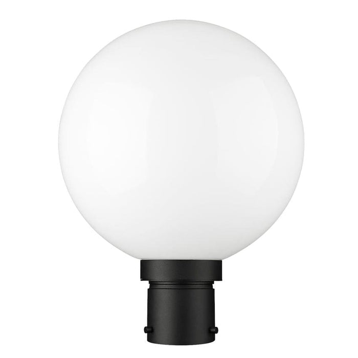 Z-Lite Laurent Black 1 Light Outdoor Post Mount Fixture 597PHB-BK | theLightShop