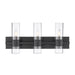 Z-Lite Lawson Matte Black 3 Light Vanity 343-3V-MB | theLightShop