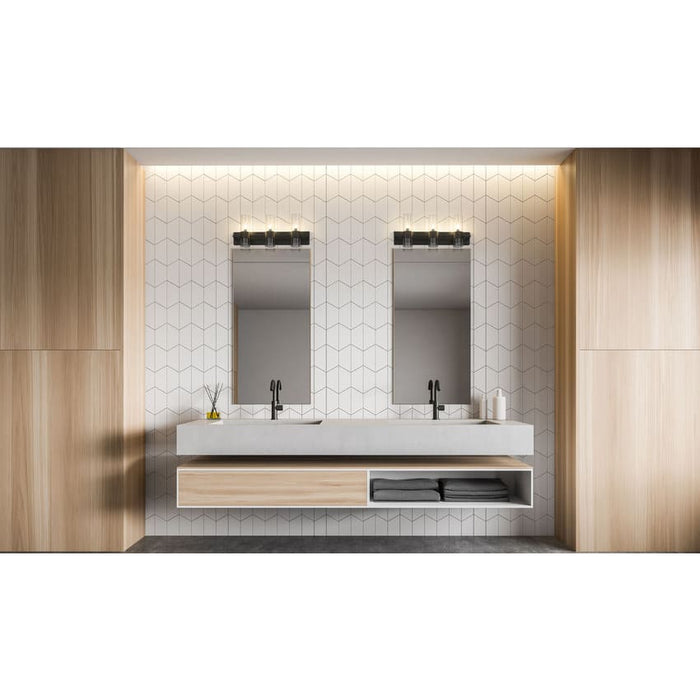 Z-Lite Lawson Matte Black 3 Light Vanity 343-3V-MB | theLightShop