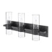 Z-Lite Lawson Matte Black 3 Light Vanity 343-3V-MB | theLightShop
