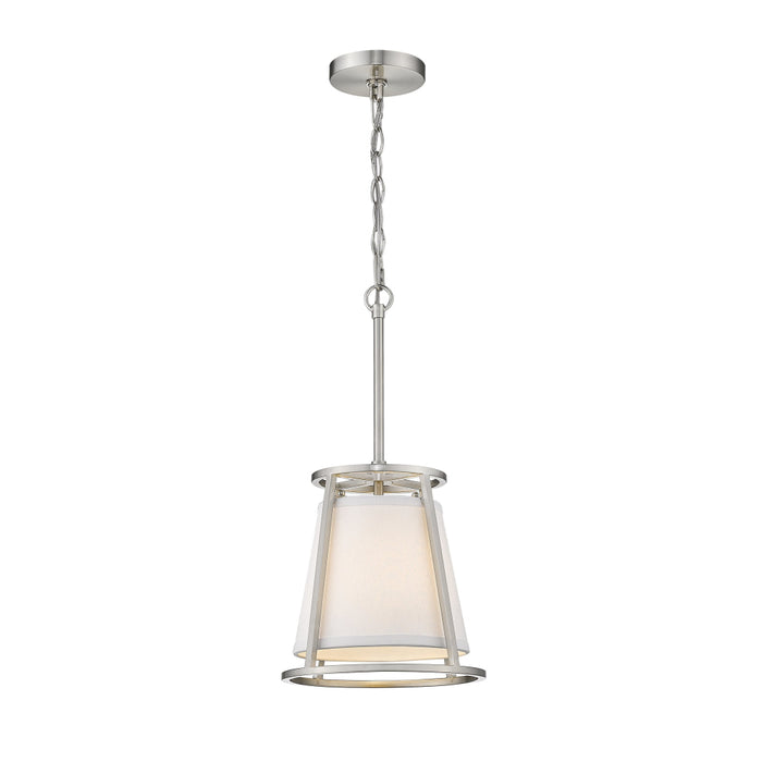 Z-Lite Lenyx Pendant Brushed Nickel Mini-Pendant 1935MP-BN | theLightShop