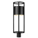 Z-Lite Luca Black LED 1 Light Outdoor Post Mount Fixture 517PHB-BK-LED