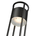 Z-Lite Luca Black LED 1 Light Outdoor Post Mounted Fixture 517PHM-567P-BK-LED | theLightShop