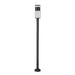 Z-Lite Luca Black LED 1 Light Outdoor Post Mounted Fixture 517PHM-567P-BK-LED | theLightShop