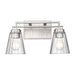 Z-Lite Lyna Brushed Nickel 2 Light Vanity 823-2V-BN | theLightShop