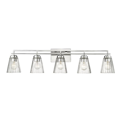 Z-Lite Lyna Chrome 5 Light Vanity 823-5V-CH | theLightShop