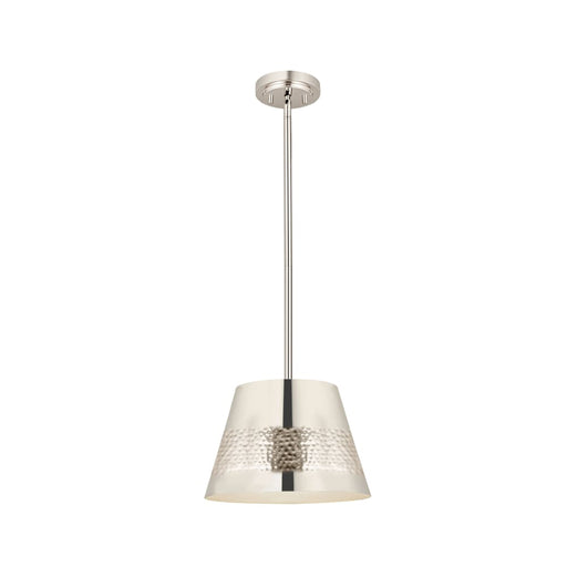 Z-Lite Maddox Polished Nickel 1 Light Chandelier 6013-12PN | theLightShop