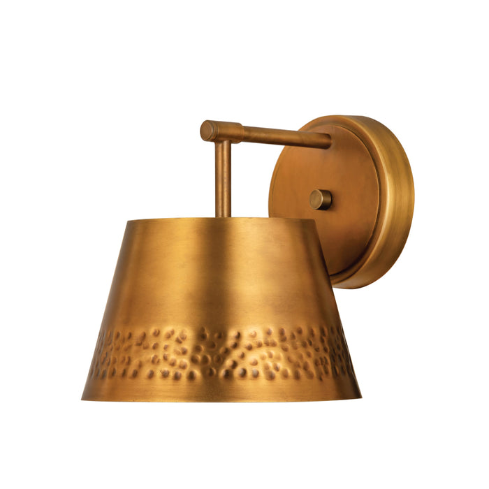 Z-Lite Maddox Rubbed Brass 1 Light Wall Sconce 6013-1S-RB | theLightShop