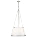 Z-Lite Madeline 6 Light Pendant - Brushed Nickel