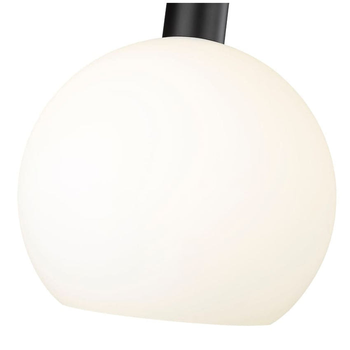 Z-Lite Margo Matte Black 1 Light Pendant 7500P10-MB | theLightShop